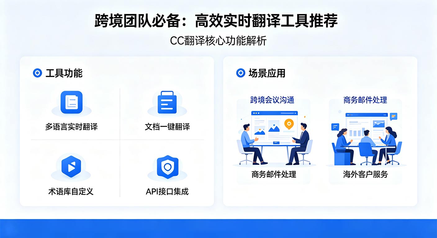 实时翻译软件热门榜单 2026外贸翻译软件排名 CC翻译推荐